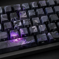 LOL Fright Night Annie 68 Key Custom PBT Dye Sublimation Keycap Set Cherry Profile for Mechanical Keyboard
