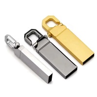Clés USB 2.0 en métal haut de gamme personnalisées avec logo imprimé en gros pour le stockage et la sauvegarde de données de fichiers professionnels au bureau