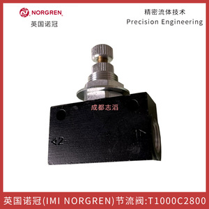 วาล์วเข็ม Imi Norgren T1000C2800 ขนาด 1/4 นิ้ว วาล์วควบคุมแก๊สสำหรับระบบลม - Product Image 3
