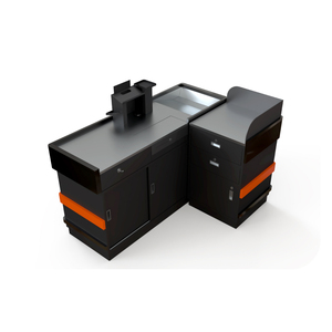 Highbright High Quality Durable Modern Design Multi-Compartment Checkout <b>Counter</b> with Aesthetic Appeal 900mm Height - Product Image 5