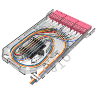 Boîte de modules de cassettes à fibre optique compatibles LC/SC LGX MPO MTP FTTH FTTC FTTHX Utilisation du cordon de raccordement