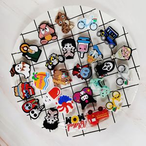 Vente en gros d'attache-sucette Focal pour bébé, <span class=keywords><strong>lot</strong></span> mixte d'accessoires en vrac, perles en silicone personnalisées sur le thème de l'Halloween pour stylos - Product Image 2