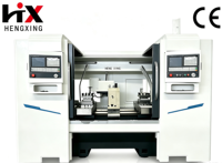 Tour CNC horizontal à alimentation automatique, à broche unique, de moyenne capacité, pour le traitement des tubes en acier sans soudure – Équipement d'outillage