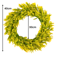 Vente en gros populaire guirlande suspendue de simulation plante artificielle herbe fleur artificielle pour la décoration intérieure et extérieure