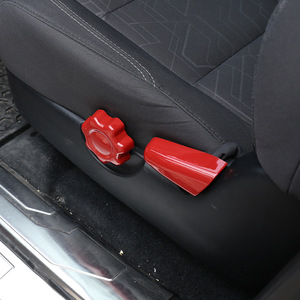 LUMA Factory Wholesale 3PCS Multi Color ABS Seat Adjustment Knob Button Cover Trim for 2016-2023 Pickup Truck - Product Image 6