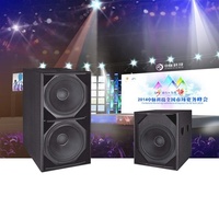 Subwoofer passif professionnel MORIN 1000W 18 pouces à double bobine vocale avec caisson en MDF pour un son super grave