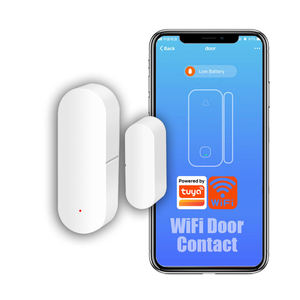 เซ็นเซอร์แม่เหล็กติดประตูหน้าต่าง TY-DWC-4 2026 ระบบความปลอดภัยอัจฉริยะ Tuya Wifi Alexa ควบคุมบ้านอัจฉริยะโดย Tuya Smart Life - Product Image 1