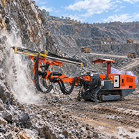 Foreuse hydraulique souterraine Jumbo pour l'excavation de tunnels et le forage de roches dures dans l'exploitation minière aurifère