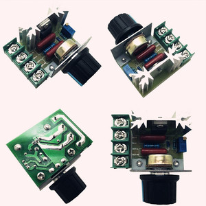Régulateur de tension électronique monophasé 2000W avec protection contre les surintensités pour le contrôle de la température des moteurs et des éclairages - Product Image 1