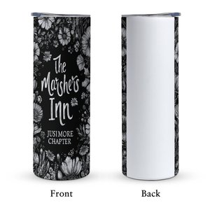 แก้วน้ำสแตนเลส The Marshers Inn ขนาด 20 ออนซ์ ลายดอกไม้แบบกำหนดเอง เก็บอุณหภูมิได้ดี - Product Image 3