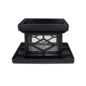 Солнечные декоративные светильники <span class=keywords><strong>Loyal</strong></span> Solar для столбов IP44, водонепроницаемые, черные, пластиковые, для заборов, светодиодные, для наружного освещения, для ПВХ-заборов - Product Image 6