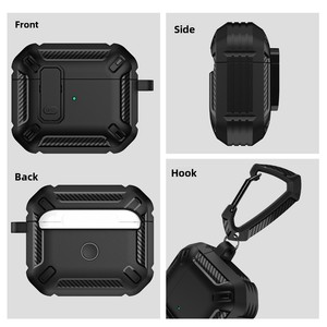 Funda Protectora Personalizable de Acabado Mate para <span class=keywords><strong>AirPods</strong></span> Pro 3 y <span class=keywords><strong>AirPods</strong></span> 4 - Product Image 3