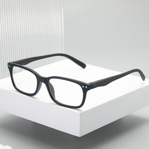 Vente en gros de lunettes anti lumière bleue Offres Spéciales <span class=keywords><strong>les</strong></span> plus récentes montures carrées lunettes hommes lunettes de lecture - Product Image 1