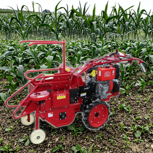 Moissonneuse-batteuse à maïs diesel intégrée, démarrage en direct, double différentiel, direction à 360 degrés, double cultivateur gauche-droite, motoculteur - Product Image 4