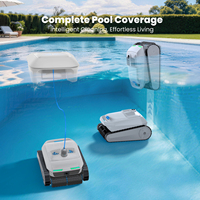 AIRROBO Distributeur ODM CP402 Robot de piscine intelligent avec détection entrée/sortie eau et évitement d'obstacles, stock en gros