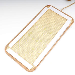 Alfombra rascadora para gatos de sisal natural, para el suelo y la pared, protectora de alfombras y sofás. - Product Image 4