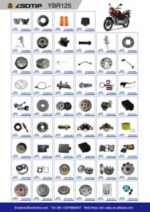 Protector de Guardabarros Delantero para Motocicleta con Soporte para YBR125, Guardabarros Delantero Completo 5HH-F151, Cubierta de Rueda - Product Image 6