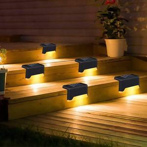 Lampes de terrasse <span class=keywords><strong>LED</strong></span> solaire sans fil, imperméable conforme à la norme IP65, économie d'énergie, éclairage d'extérieur, luminaire décoratif, idéal pour un jardin ou une clôture, 16 unités - Product Image 4