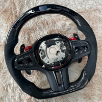 Volant en fibre de carbone pour BMW G02 G05 G06 G09 G11 G12 G15 G20 G22 G28 G29 G30 G38 G80 G82 F40 F90, accessoires de voiture