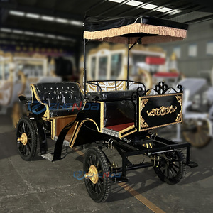 Vente directe fabricant : Voiture de mariage électrique sans chevaux, type wagon, pour visites touristiques, modèle citrouille - Product Image 2