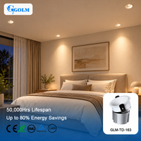 Downlight LED COB encastré 7W 12W 20W, CRI 90+, réflecteur profond pour salon, hôtel, commerce de détail et projets d'éclairage commercial