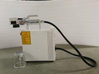 Machine de marquage laser CO2 à fibre CNC haute précision, nouvelle, facile à utiliser, avec prise en charge des formats AI, BMP, DXF, DST, refroidissement par air.