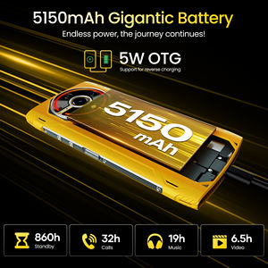 Lagenio Panther2 Pro สมาร์ทโฟนที่ทนทาน IP68/IP69k-Rated 24GB + 256GB สองซิมที่เปิดใช้งานด้วย GPS - Product Image 6