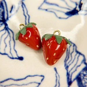 Soldes d'été : Charme pendentif en acier inoxydable, motif fruits (fraise, avocat, orange, citron), mignon, avec conservation de la couleur sous vide - Product Image 2