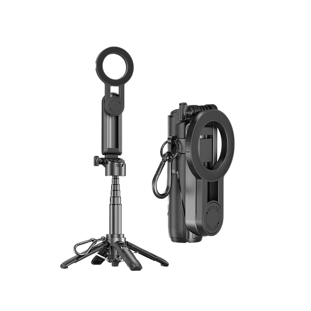 P15mini-C Magnetic Selfie Stick with Remote Extendable Cell Phone Tripod Stand Compatible with Magnetism ,Selfie Stick Tripod