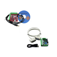 Kit CNC 3 axes 4 axes Nema23 2.2N 82mm Moteur pas à pas avec pilote TB6600 Contrôleur USB LPT Mach3 DM542 DM556 Alimentation 350W 36V