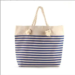 Factory Custom Jute Grocery Shopping Tote Bag Printed Plain Western Gifts Bag Japan Beach Handbag