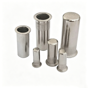 Écrou à sertir à extrémité fermée ronde M4 M6 M8, tête plate, fixation pour meubles, taille personnalisée OEM ODM - Product Image 1
