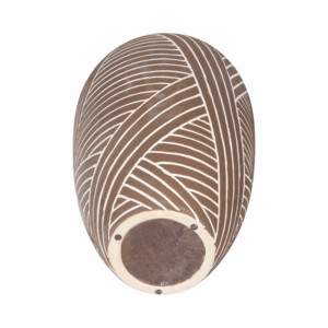 Vaso in Ceramica Ovale Alto e Oversize, Decorazione Moderna per Soggiorno, Camera da Letto, Ufficio, Tavolo - Product Image 6