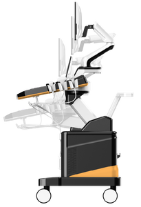 EUR VET 베스트셀러 수의학 장비 트롤리 컬러 도플러 초음파 기계 도플러 초음파 검사 - Product Image 6