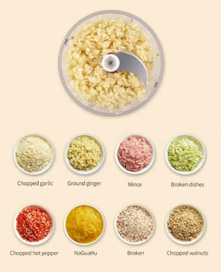 Nouveau Hachoir Électrique USB Rose 100ml 250ml pour Viande, Fruits, Légumes, Noix et Ail – Vente Chaude 2024 - Product Image 3