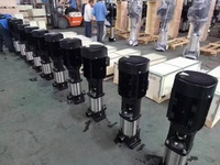 Pompa Inline Multistage CDLF Pompa Air Umpan Boiler CDLF Pompa Booster Baja Tahan Karat