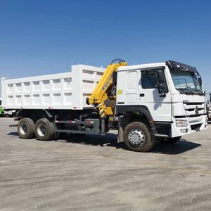 Nouveau camion benne Sinotruk Howo 10 roues 30 tonnes avec grue 2024 - Product Image 5