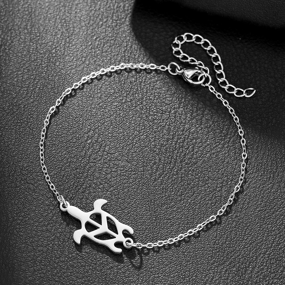 Bracelet tortue en argent [1 pièce] XL0652-1