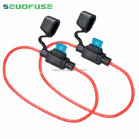 Vendre à bas prix : Porte-fusible miniature étanche 16AWG, adaptateur mini-fusible vers câble