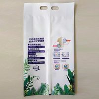 Sac en plastique pour lessive en poudre, emballage personnalisé avec logo, sachet d'emballage pour lessive en poudre, vente en gros