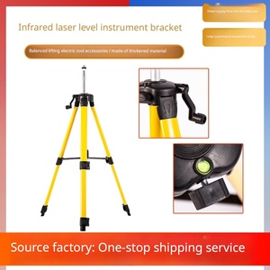 Tré<span class=keywords><strong>pied</strong></span> réglable <span class=keywords><strong>pour</strong></span> niveau <span class=keywords><strong>laser</strong></span> 1,2 m, filetage 5/8"-11, support en aluminium à levage manuel <span class=keywords><strong>pour</strong></span> outils de nivellement et de topographie en construction - Product Image 6