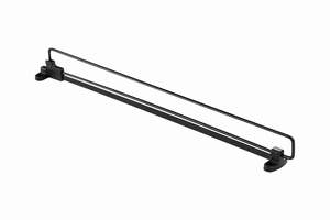 Rail de suspension de vêtements mural rétractable en acier de 250 à 500 mm, amovible - Product Image 4