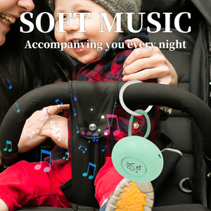 아기 보육 도넛 모양 ABS 화이트 노이즈 메이커를위한 사용자 정의 로고 휴대용 사운드 머신 울음 소리 센서 기술 - Product Image 5