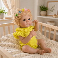 Poupée Reborn réaliste de 19 pouces en vinyle souple, jouet pour enfants, cadeau, vente en gros, personnalisable