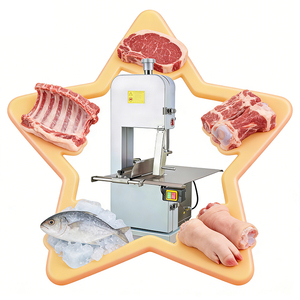 Scie à os commerciale pour boucher <span class=keywords><strong>de</strong></span> supermarché, moteur en cuivre 0,75 kW, hauteur <span class=keywords><strong>de</strong></span> coupe 210 mm - Product Image 6