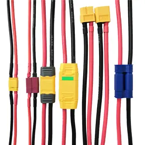 Aangepaste Hoge Temperatuur Plug Xt30 Xt60 Xt90 Ec5 Mannelijke Vrouwelijke Amass Kabel Connector Met Draad