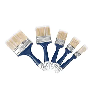 1"~4" 100% Artificial Synthetic Paint Brush With Plastic Handle