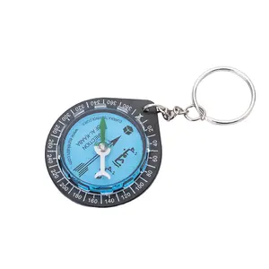 Customized Logo Pocket Qibla Islamic Prayer Compass for Finding Direction of Makkah for Prayer