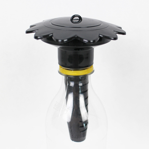 Trappola per mosche, vespe <span class=keywords><strong>e</strong></span> calabroni da appendere all'esterno, in materiale PP ecologico, colore nero, Stylegarden - Product Image 3
