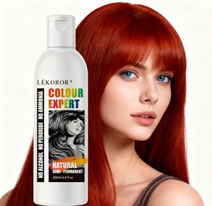 Perruque de cheveux humains semi-permanente acide Ador E Hair Dye Color - Product Image 3